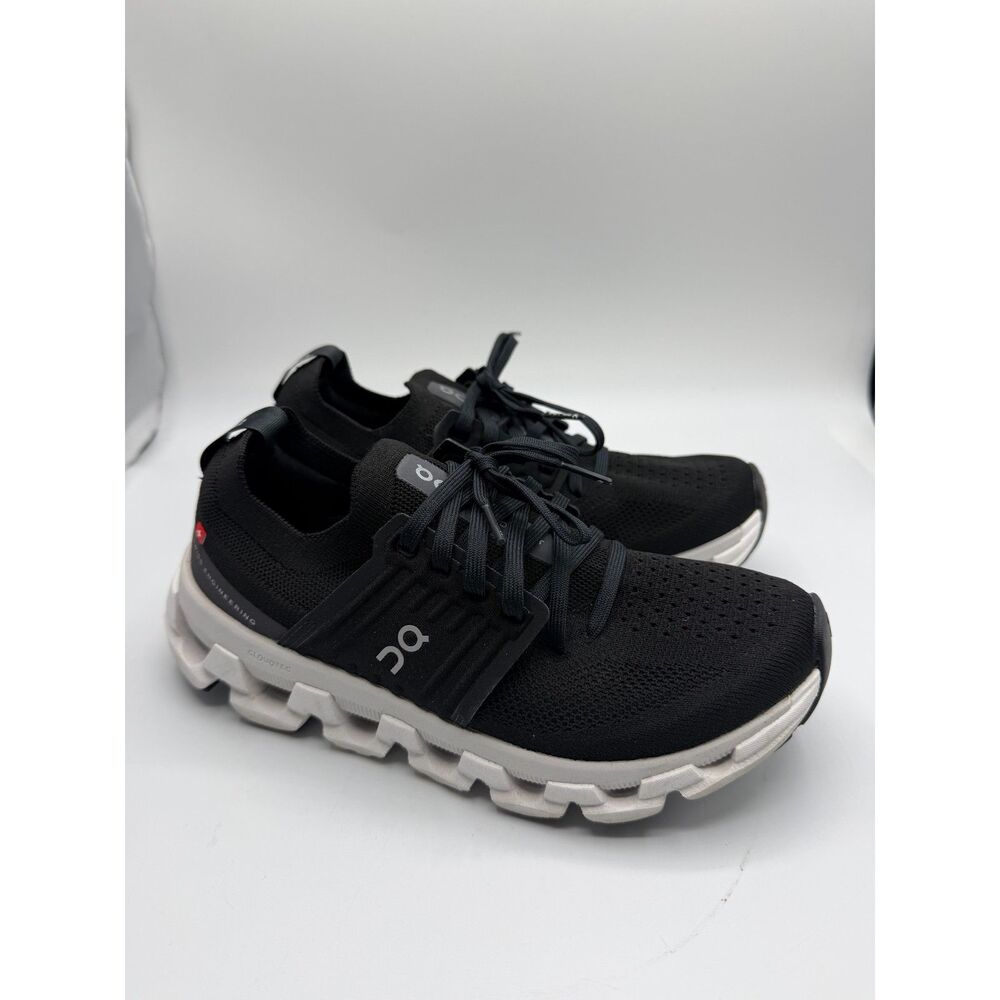 On Women's Cloudswift 3 Sneakers, All Black, 6 Medium US